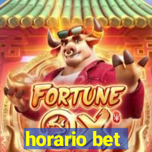 horario bet